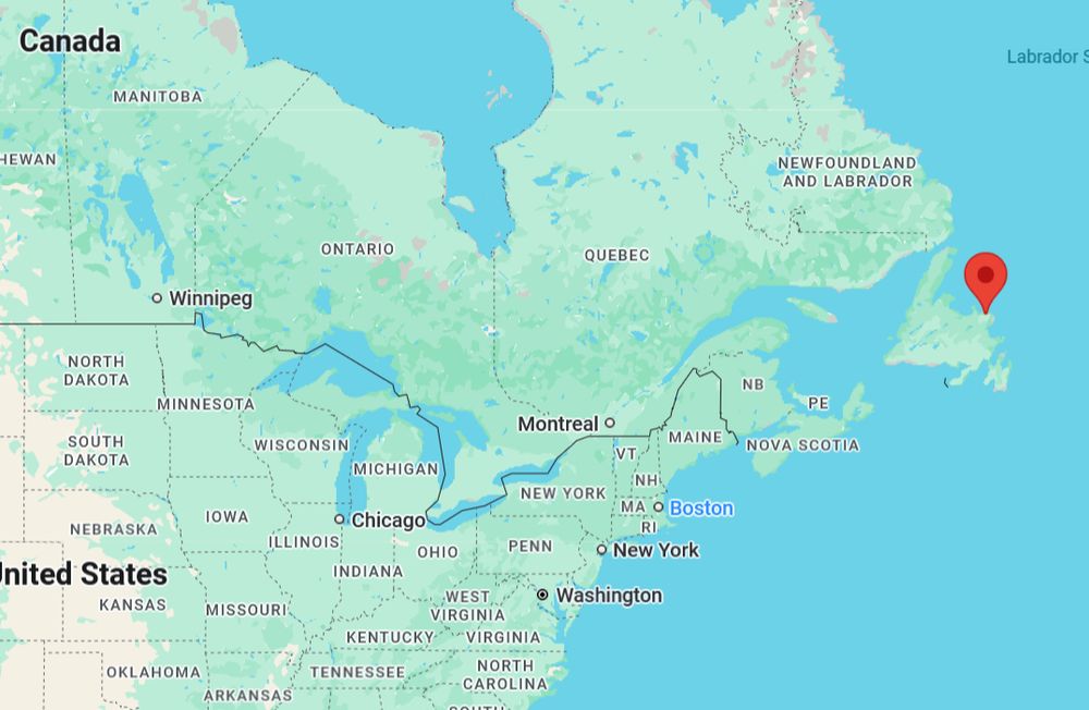 Musgrave Harbour is a location in Newfoundland island, Canada, almost on the eastern limit of the country.