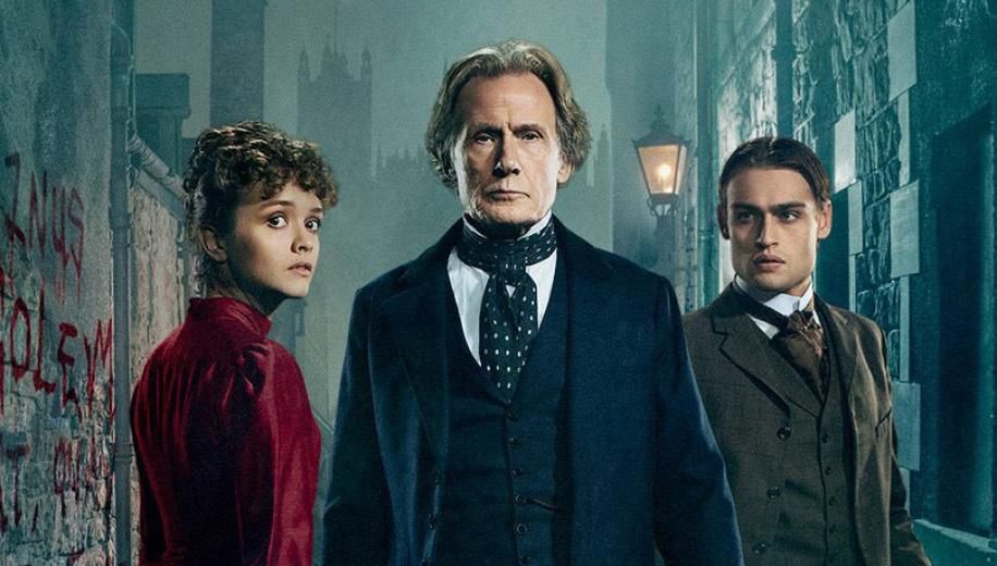 Still photo from THE LIMEHOUSE GOLEM starring Olivia Cooke, Bill Nighy, and Douglas Booth