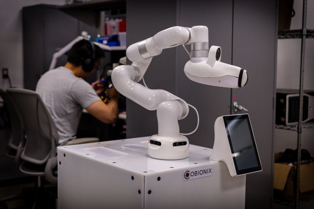 Cobionix’s robot named Codi is pictured inside of a lab