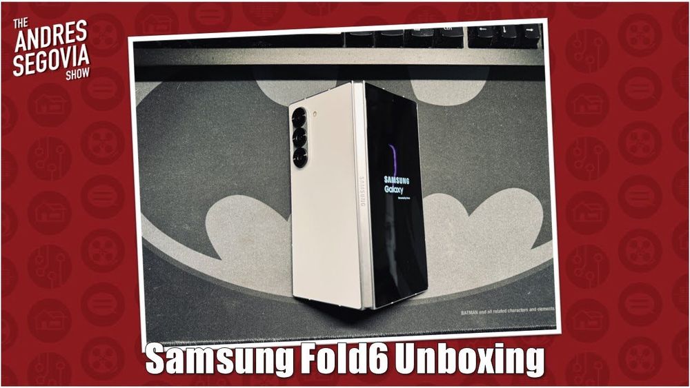 Samsung Galaxy Fold6 Unboxing & Size Comparison!