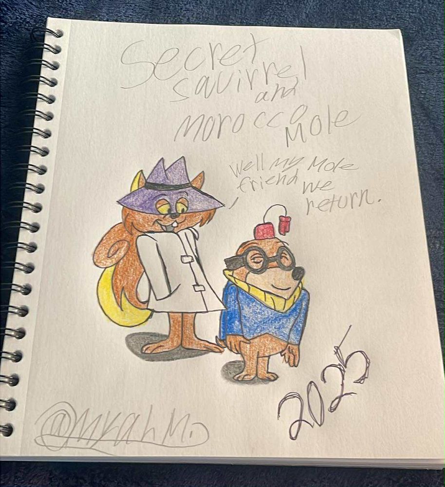 Secret Squirrel and Morocco Mole