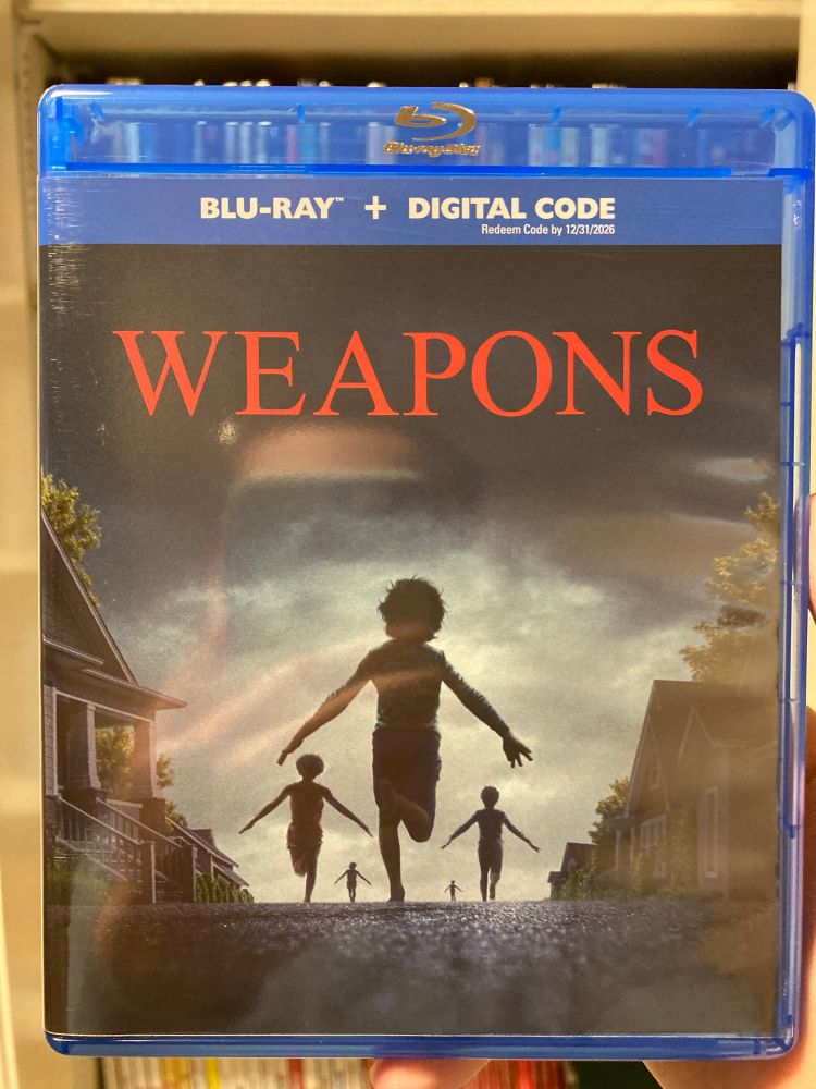 Weapons Blu-ray