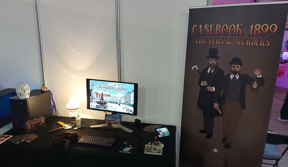 A picture of the whole stall at NEXUS Nerd Festival.