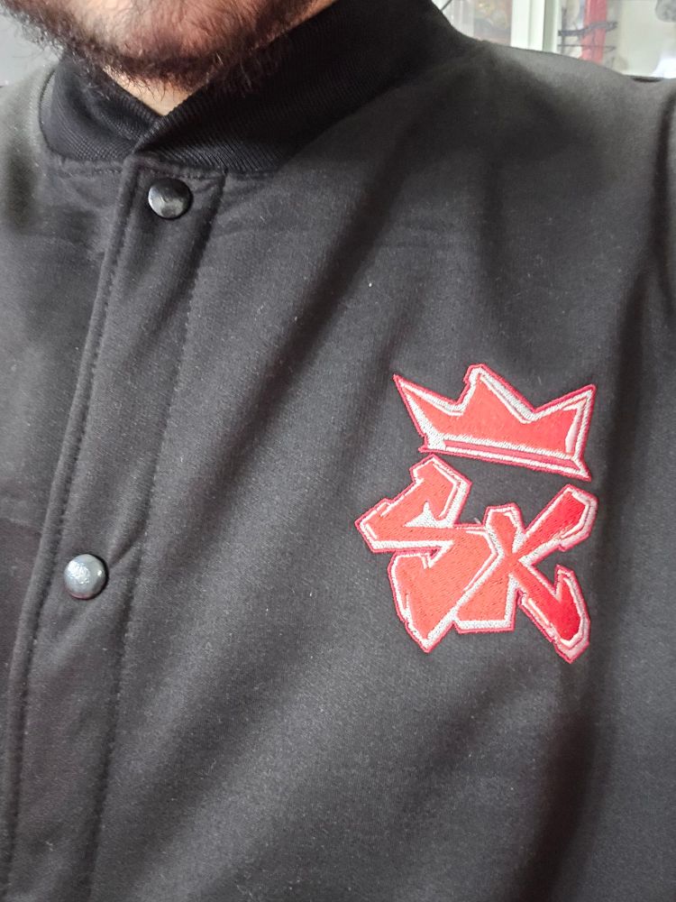 Another picture of the SK patch but not in reverse from a mirror