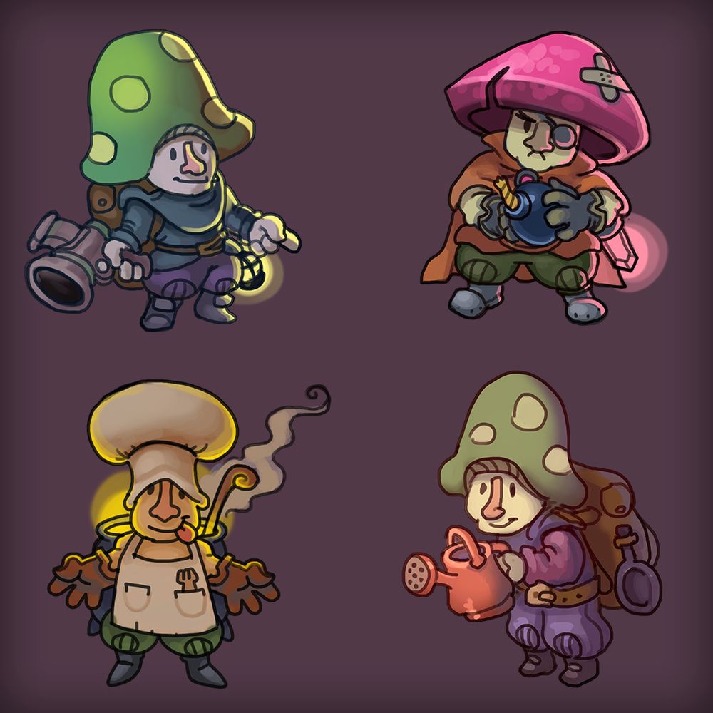 Mushroom Adventurers!