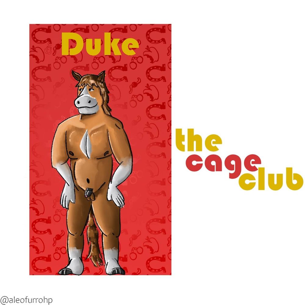 Duke, he likes apples 