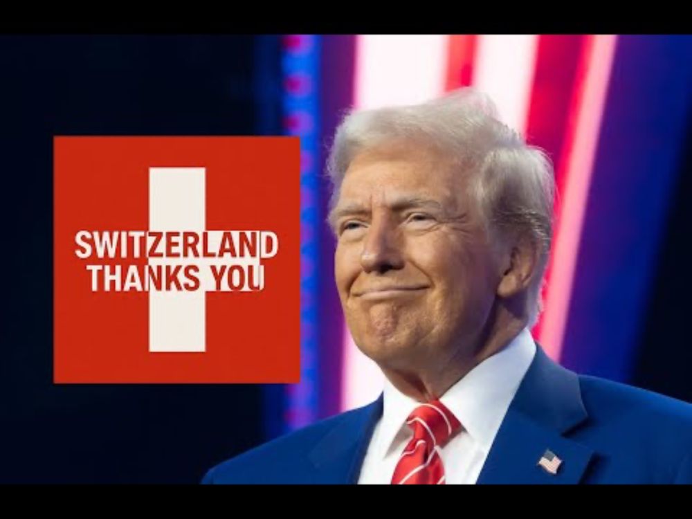 Switzerland Tourism's Hilarious "Thank You Note" to President Donald Trump