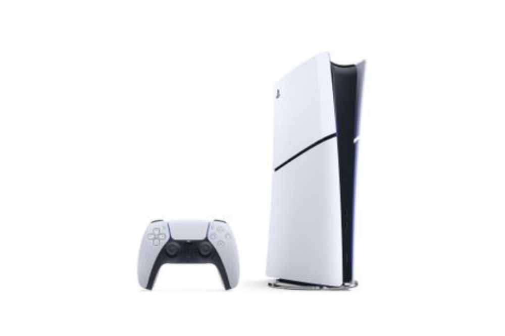 Console PlayStation 5 Slim, SSD 1TB, Edição Digital, Branco + 2 Jogos - 1000038914 - Sony - Console PS5 - Magazine Promodescontos