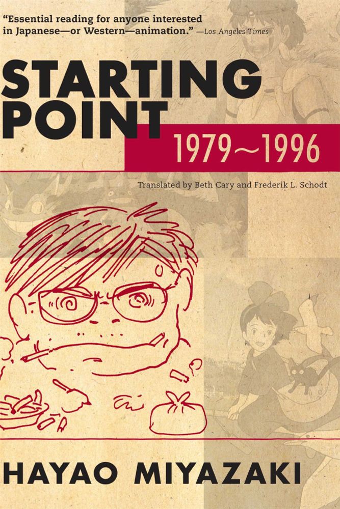 cover of Hayao Miyazaki's "Starting Point"