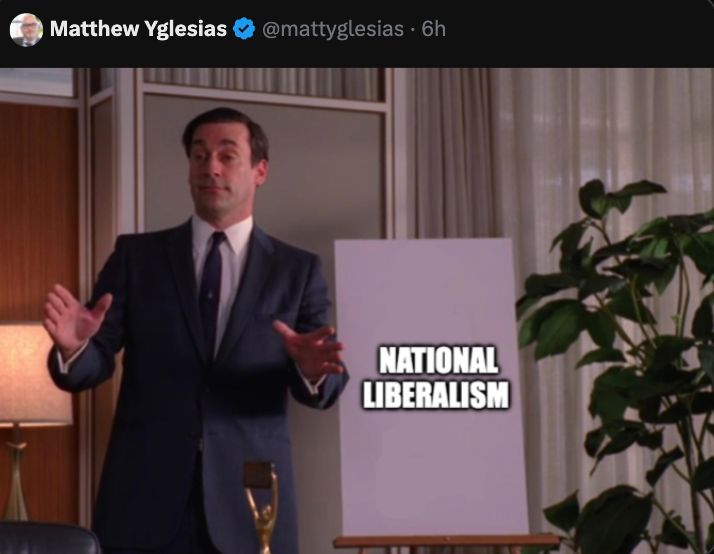 Matty Y proposing National Liberalism