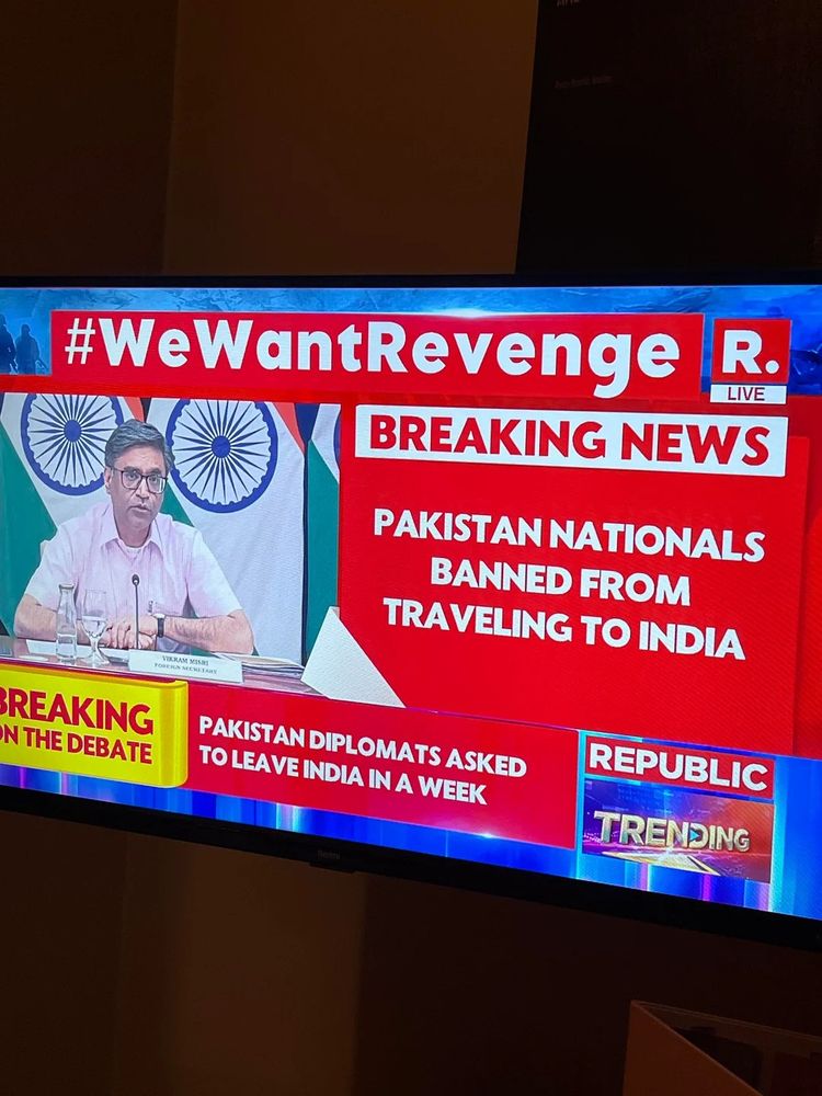 PAKISTAN NATIONALS BANNED FROM TRAVELLING TO INDIA