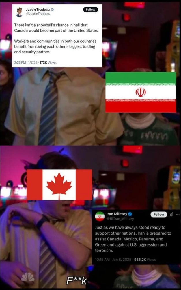 Iran trying to ingratiate themselves to Canada after Trump's threats of annexation