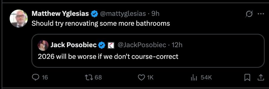 Should try renovating some more bathrooms