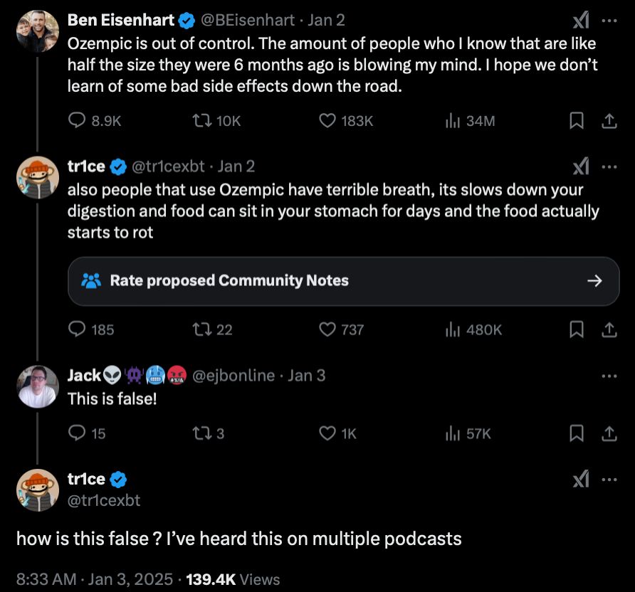 "how is this false ? I’ve heard this on multiple podcasts?"