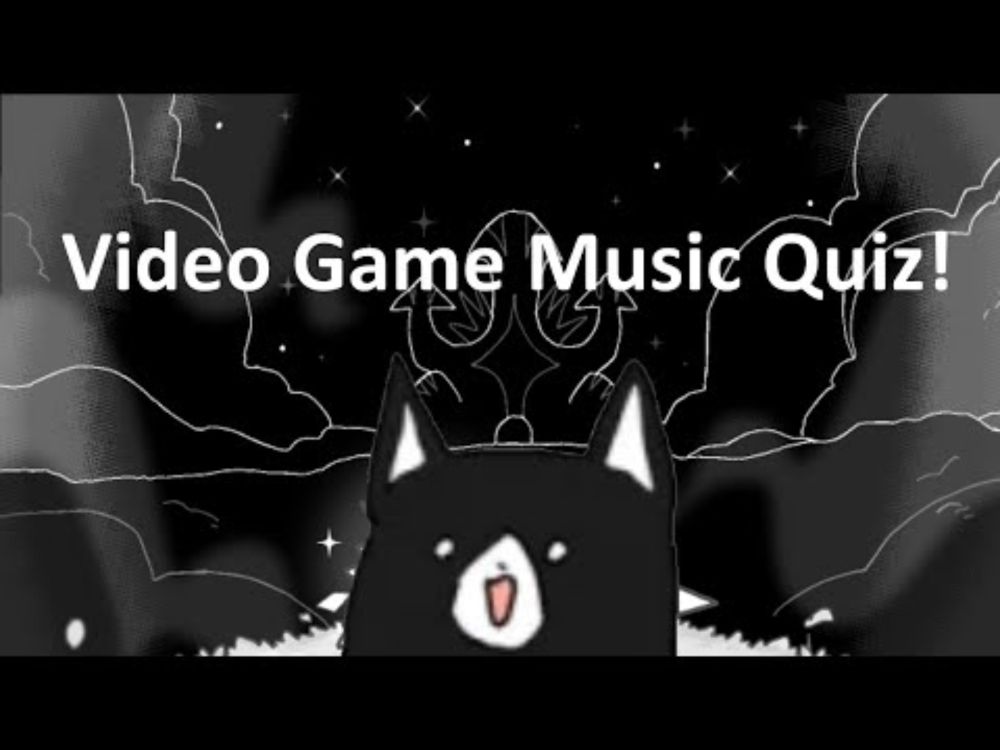 Video Game Music Quiz! (Edition #1)