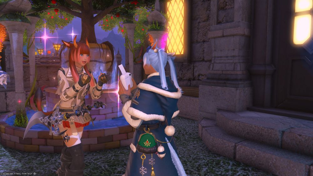 Naomi doing /wow seeing the new photo-taking trinket called insta-something