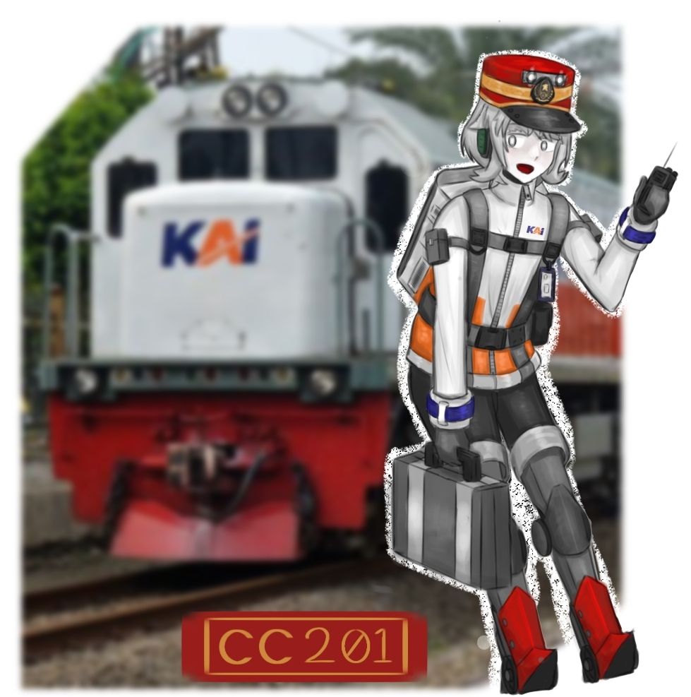 CC201 Train Gijinka