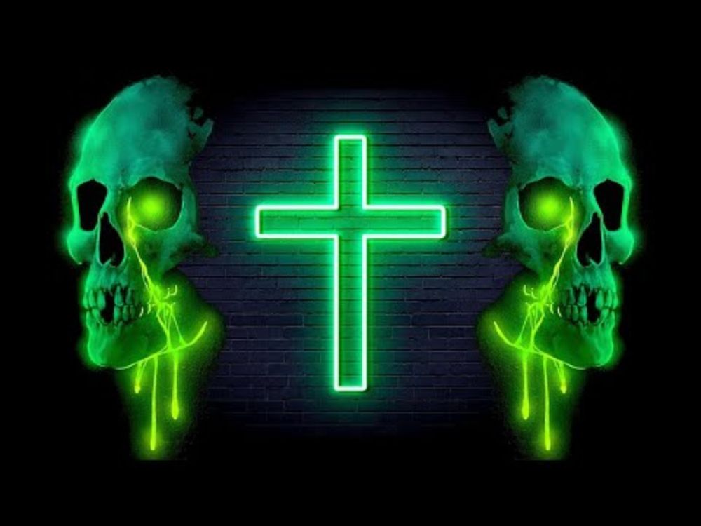 Dance with the Dead - Neon Cross (feat. Brandon Saller) [Official Music Video]