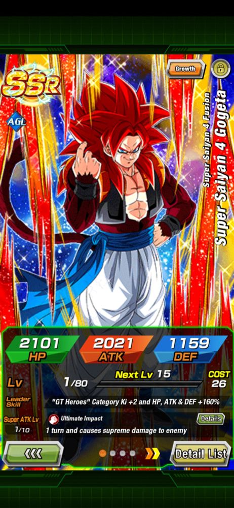 AGL Super Saiyan 4 Gogeta