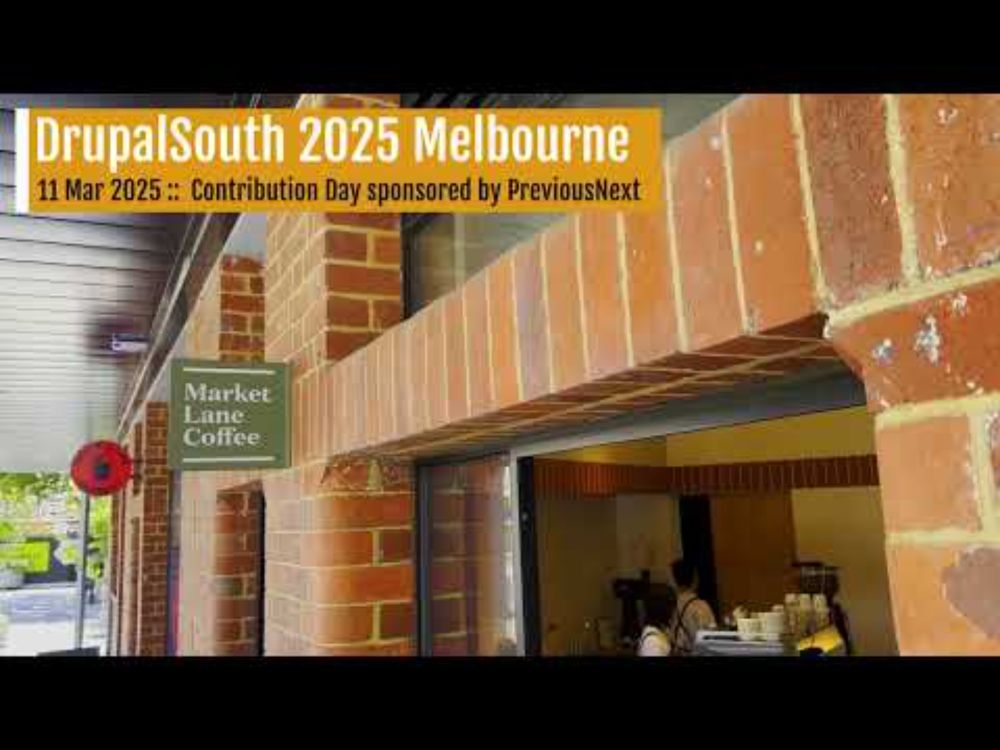 DrupalSouth 2025 Melbourne Contribution Day