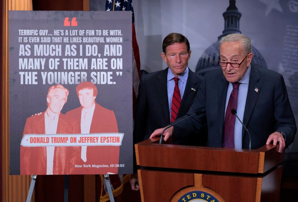 📢 Watchdog Sues Trump Admin Over Epstein Case Files 📢

A nonprofit sued the Trump administration for withholding DOJ, FBI & White House communications on Jeffrey Epstein, including any review of Trump’s ties. DOJ says no “client list” exists, but bipartisan calls for full release grow.

#AntiMaga