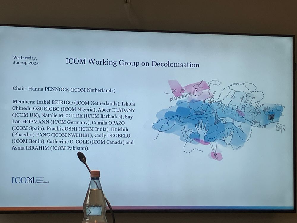 Mitglieder der Working Group:

Members: Isabel BEIRIGO (ICOM Netherlands), Ishola Chinedu OZUEIGBO (ICOM Nigeria), Abeer ELADANY (ICOM UK), Natalie MCGUIRE (ICOM Barbados), Suy Lan HOPMANN (ICOM Germany), Camila OPAZO (ICOM Spain), Prachi JOSHI (ICOM India), Huishih (Phaedra) FANG (ICOM NATHIST), Carly DEGBELO (ICOM Bénin), Catherine C. COLE (ICOM Canada) and Asma IBRAHIM (ICOM Pakistan).

Ex-officio: Emma NARDI (President of ICOM), Terry Simioti NYAMBE (ICOM Executive Board Member), Karin WEIL (ICOM Executive Board Member), Rachelle DOUCET (ICOM Executive Board Member) and Marilia BONAS (ICOM Executive Board Member).