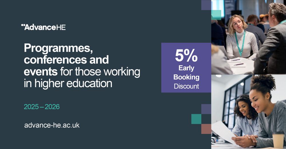 Early booking discount for programmes and events