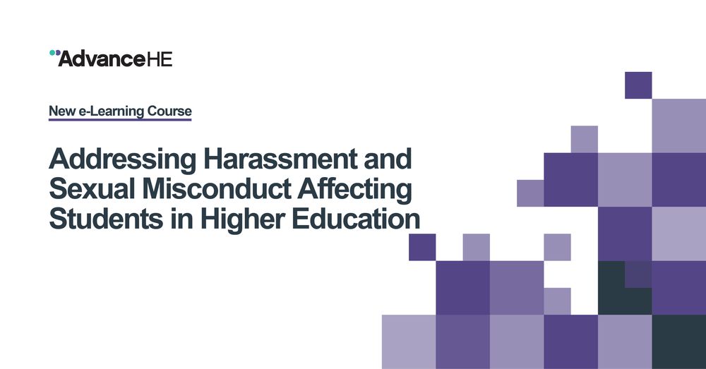 Addressing Harassment and Sexual Misconduct Affecting Students in Higher Education E-learning Course