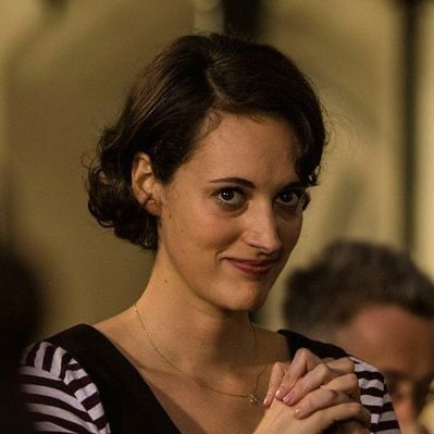 Phoebe Waller-Bridge, looking a dead ringer for Lyudmila Pavlichenko