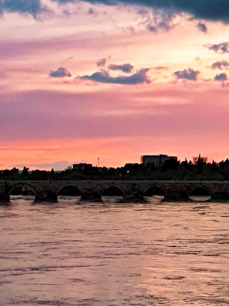 Río Guadalquivir a su paso por Córdoba 📍