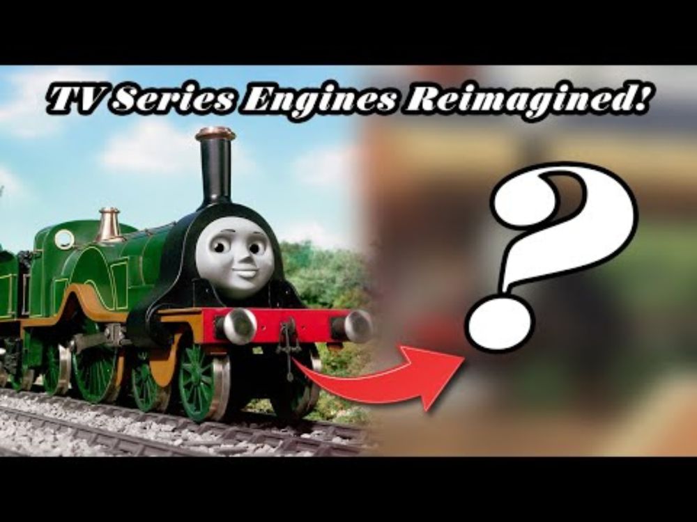 Drawing characters from the TV Series in the Railway Series Style