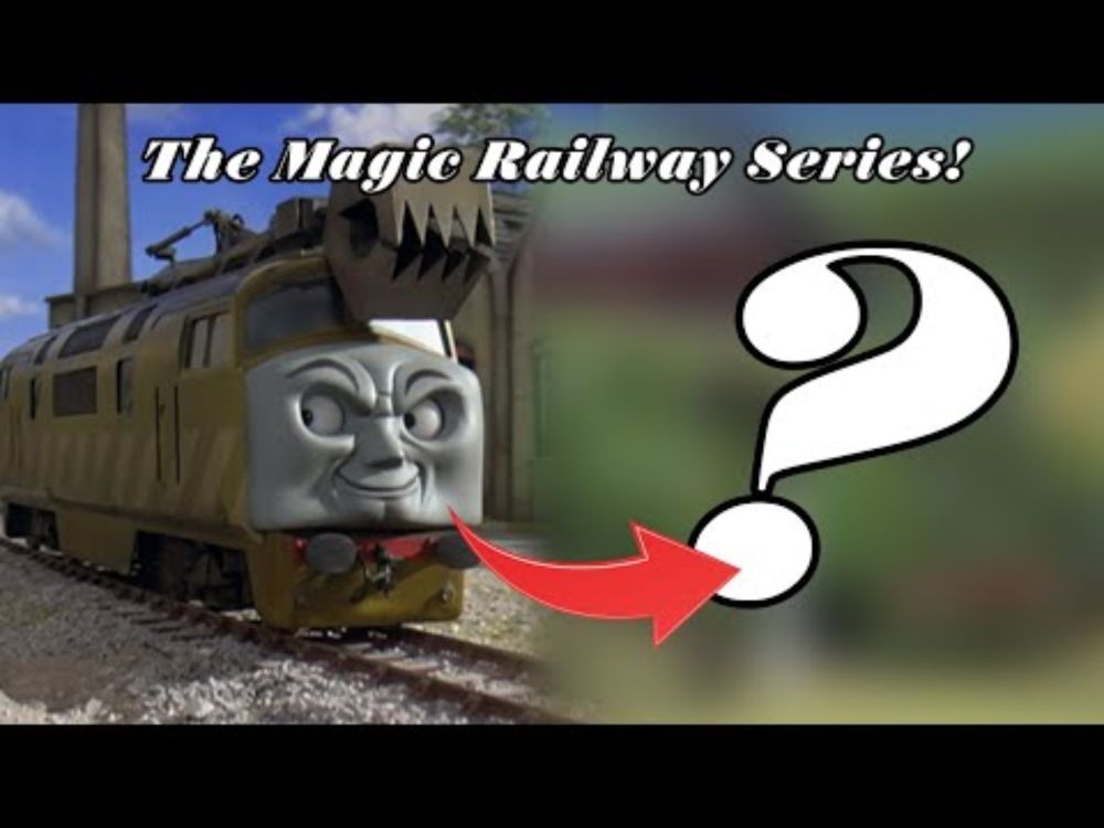 Drawing THOMAS AND THE MAGIC RAILROAD Engines in the Railway Series style!