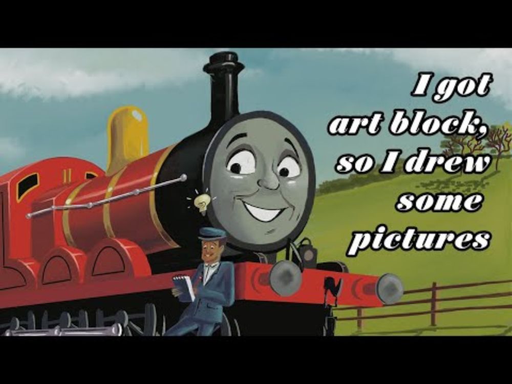 Drawing pictures to overcome creative block!