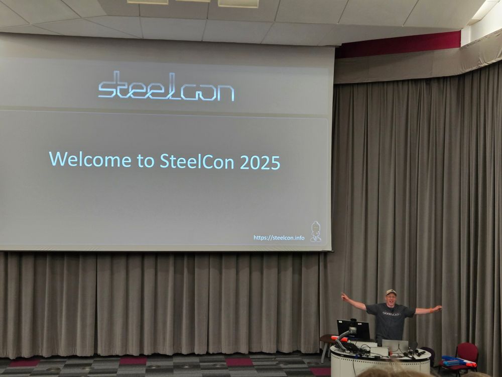 Welcome to Steelcon beginning g slide