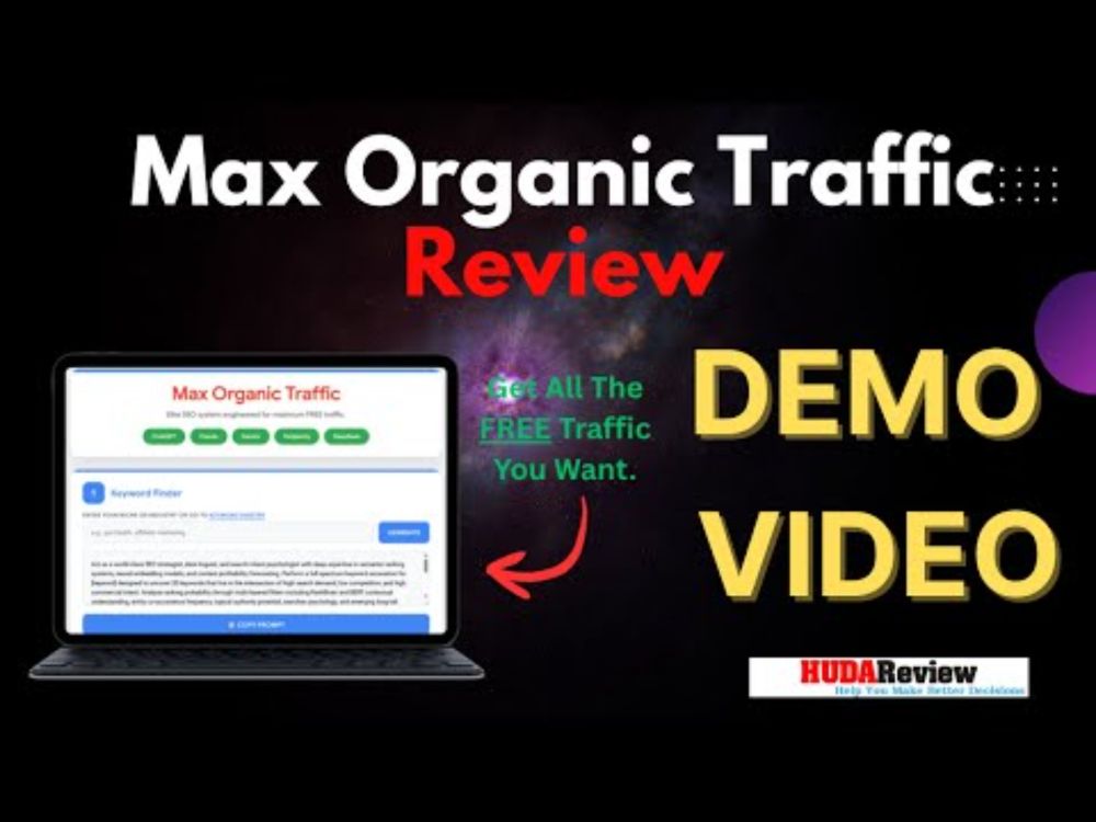 Max Organic Traffic Review & Huge Bonuses - Check the link in the description box below 👇👇👇