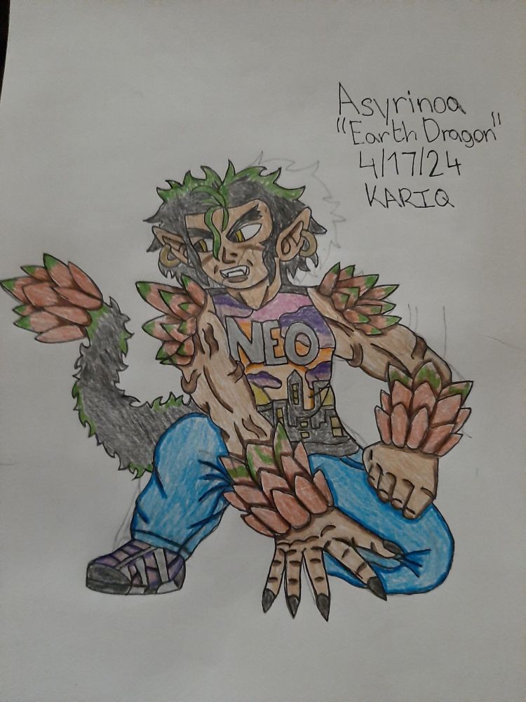 He's one tough a stubborn earth dragon