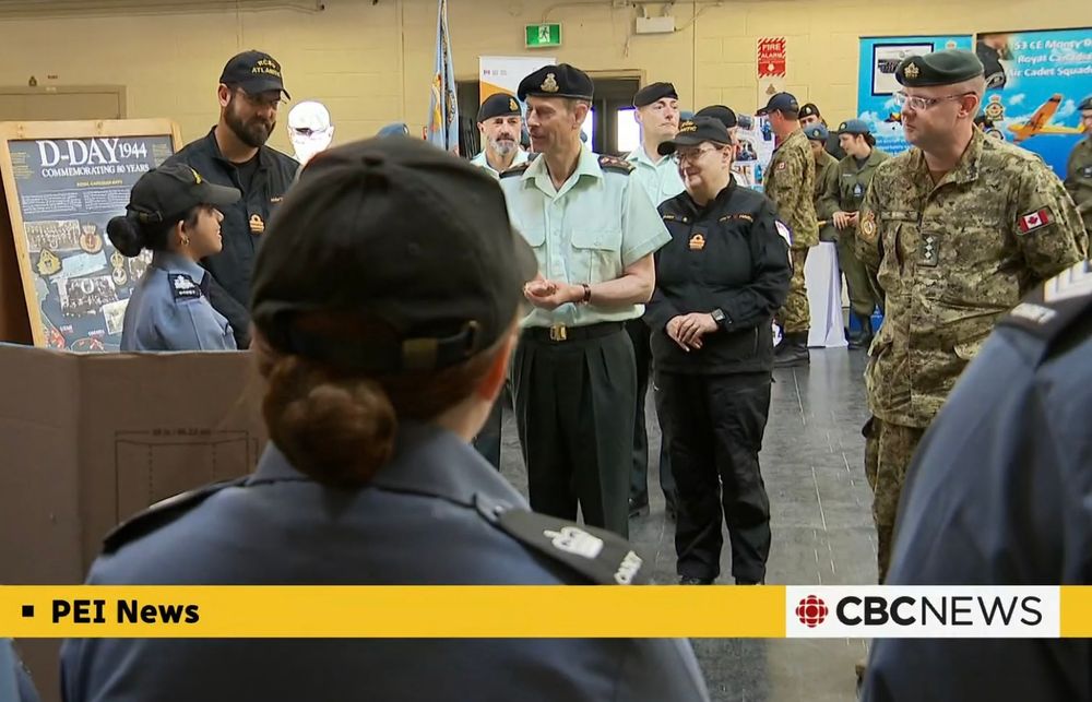I stand to the side as His Royal Highness interacts with cadets. It will be a highlight for sure of my summer serving as the Acting Officer Commanding New Brunswick and Prince Edward Island, for Regional Cadet Support Unit (Atlantic).