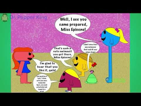 (Mr. Men Comic Dub) Little Misses' Beach Day