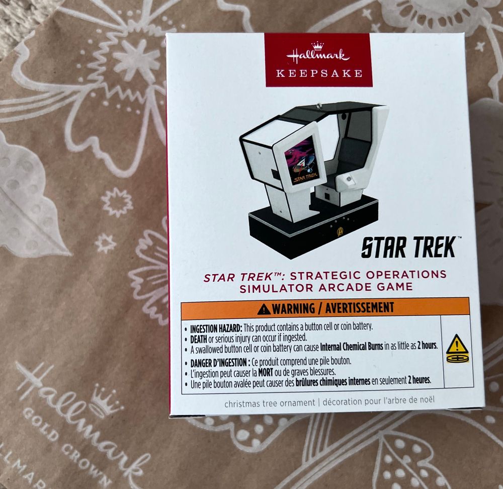 Star Trek: Strategic Operations Simulator Hallmark ornament 