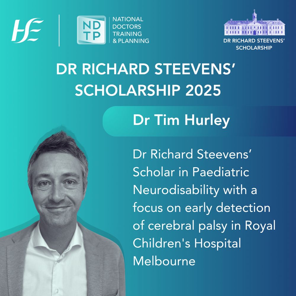 Dr Richard Steevens’ Scholarship. 2025

Dr Tim Hurley

Dr Richard Steevens' Scholar in Paediatric Neurodisability with a focus on early detection of cerebral palsy in Royal Children's Hospital Melbourne.
