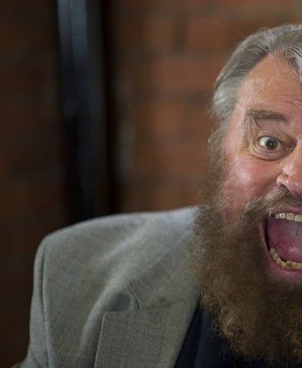 The right half of Brian Blessed