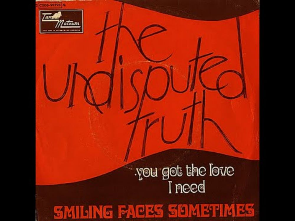 The Undisputed Truth ~ Smiling Faces Sometimes 1971 Soul Purrfection Version