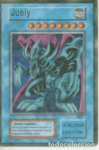fake Yugioh card named Juely