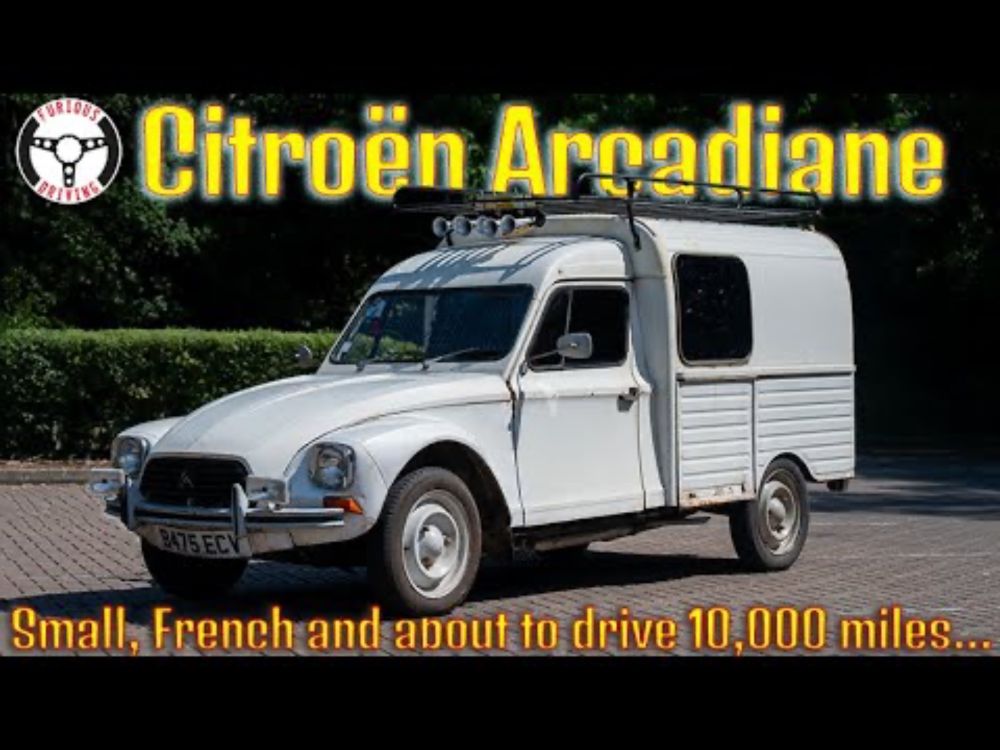 Citroën Acadiane - Some fool is driving this old van to JAPAN!!!
