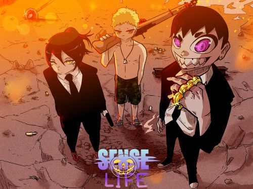 Sense Life | Criado por: Glitch Tellend (@glitchtellend.geeks.wtf)