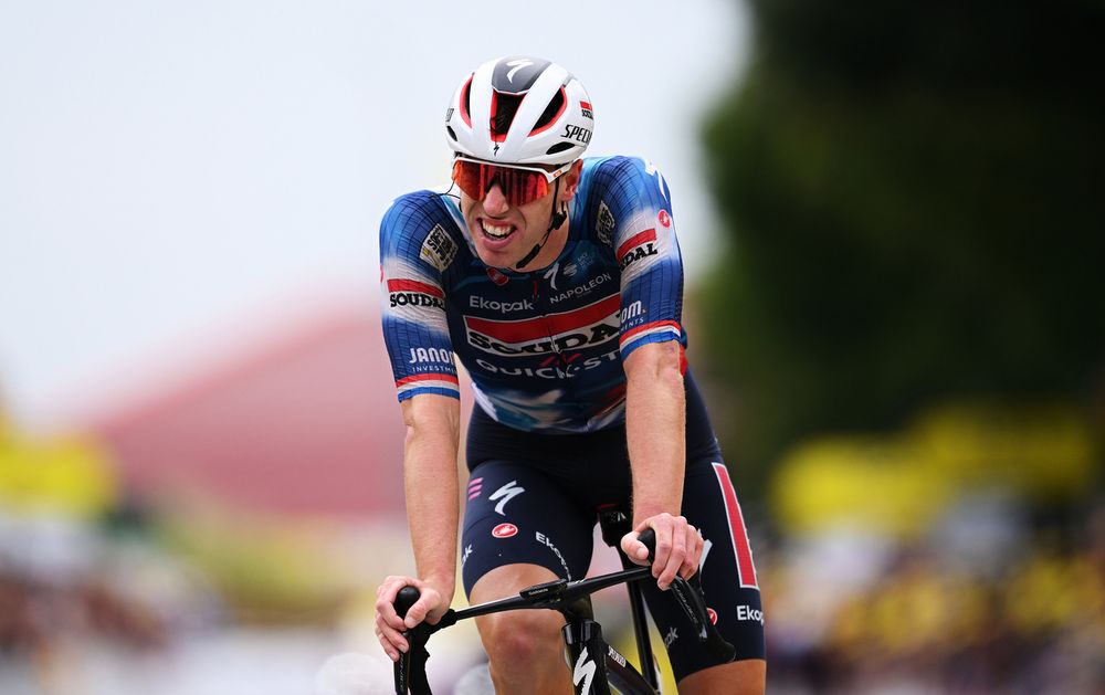 Pascal Eenkhoorn took third on the penultimate day of the Tour de France.