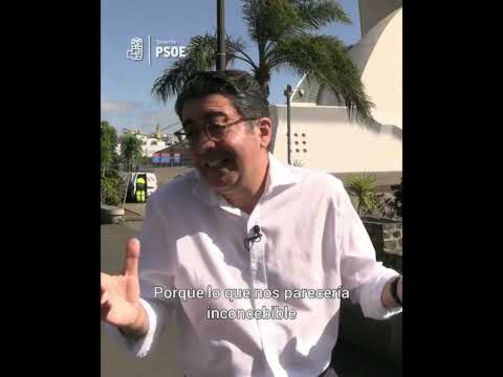 Declaraciones de Pedro Martín sobre el Auditorio de Tenerife