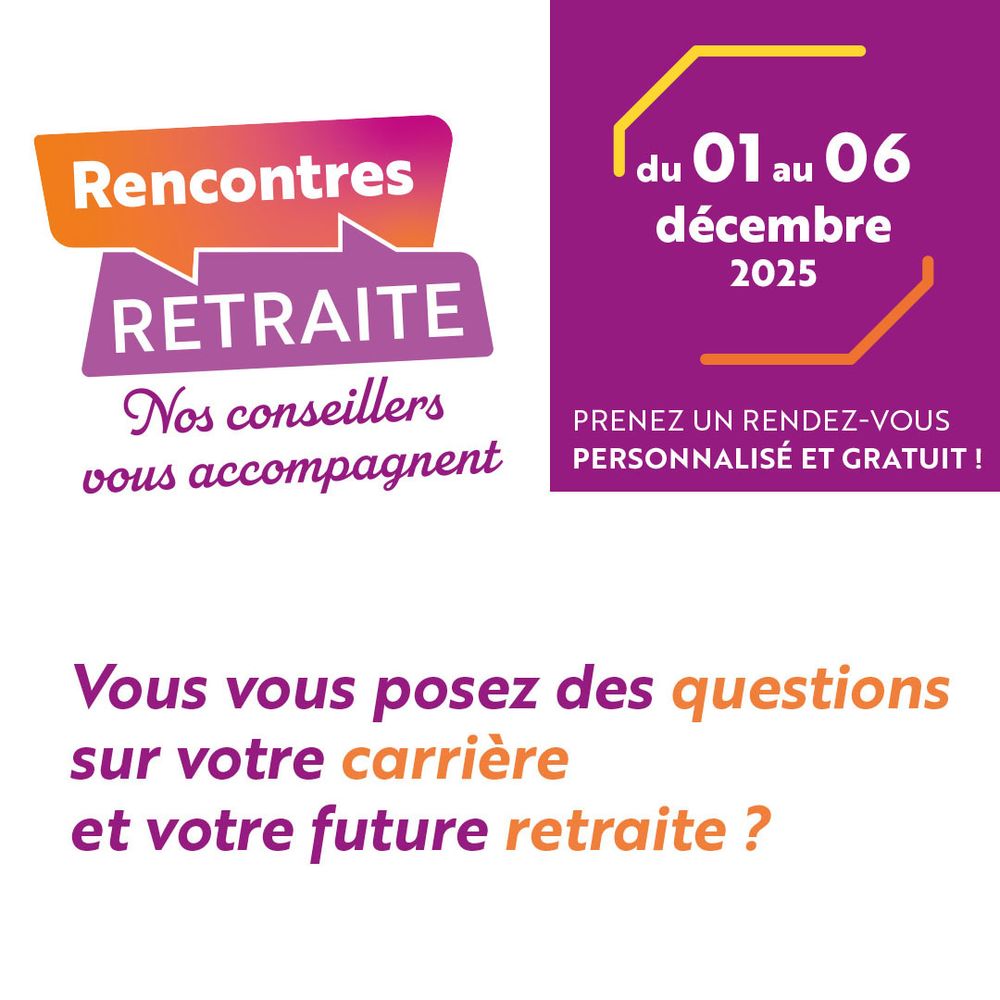 Du 1er au 6 décembre, l’Agirc-Arrco organise les Rencontres retraite, un nouvel événement dédié aux assurés ayant eu des parcours professionnels atypiques, parfois involontaires : chômage, employeurs multiples, interruptions liées à la maladie ou la maternité, expatriation…. 
