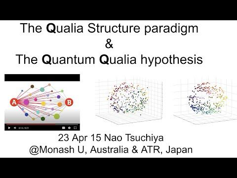 The Qualia Structure paradigm & the Quantum Qualia hypothesis @ CatTheory Workshop 2023 Apr16 Oxford