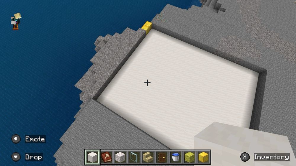 All of the hardcore base is now insulated